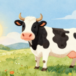 cow and the sun