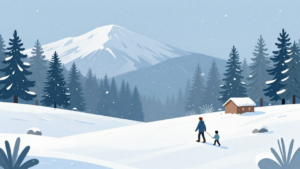 snowy mountain