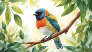 colorful bird