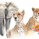 different animals