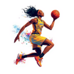 basketball player jump